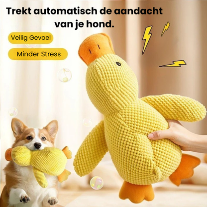 🐶 PawsyTech™ TroostEend Kalmerende Knuffel