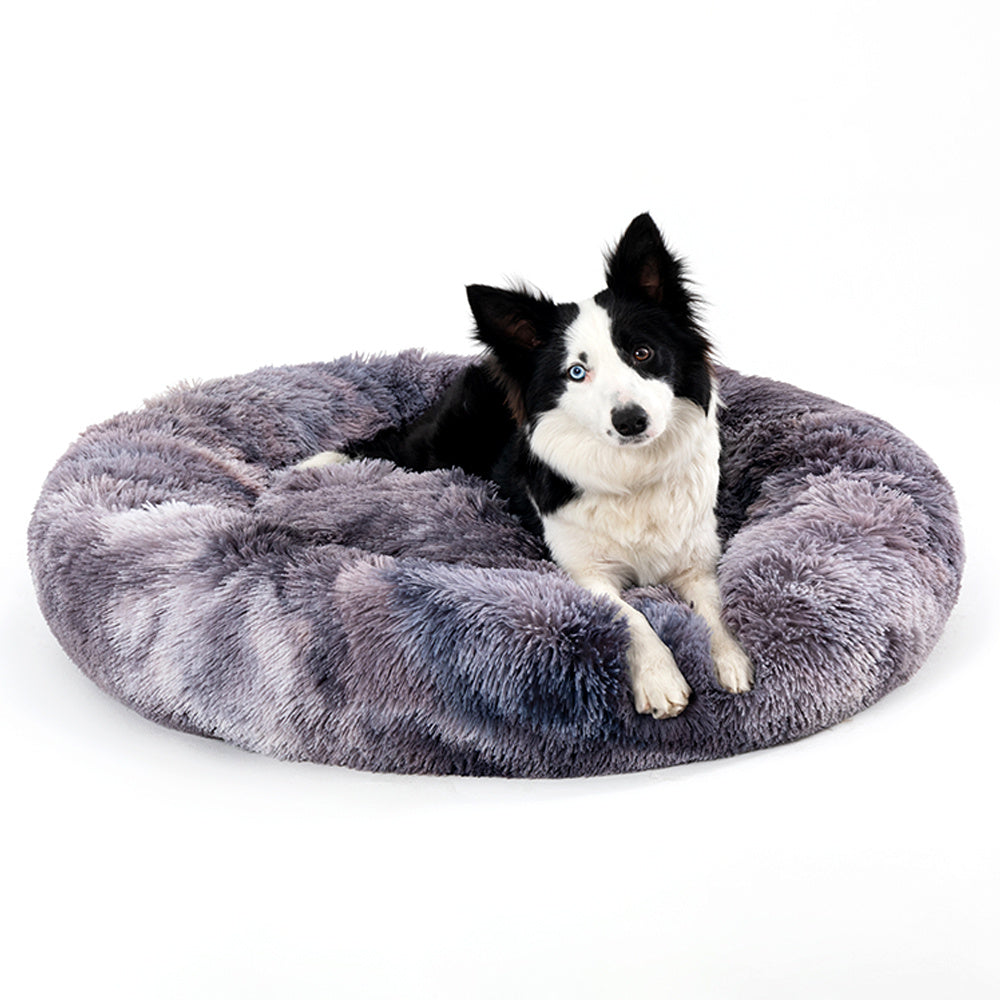 💤 PawsyTech™ Fluffy Donut Hondenbed.