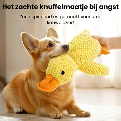 🐶 PawsyTech™ TroostEend Kalmerende Knuffel