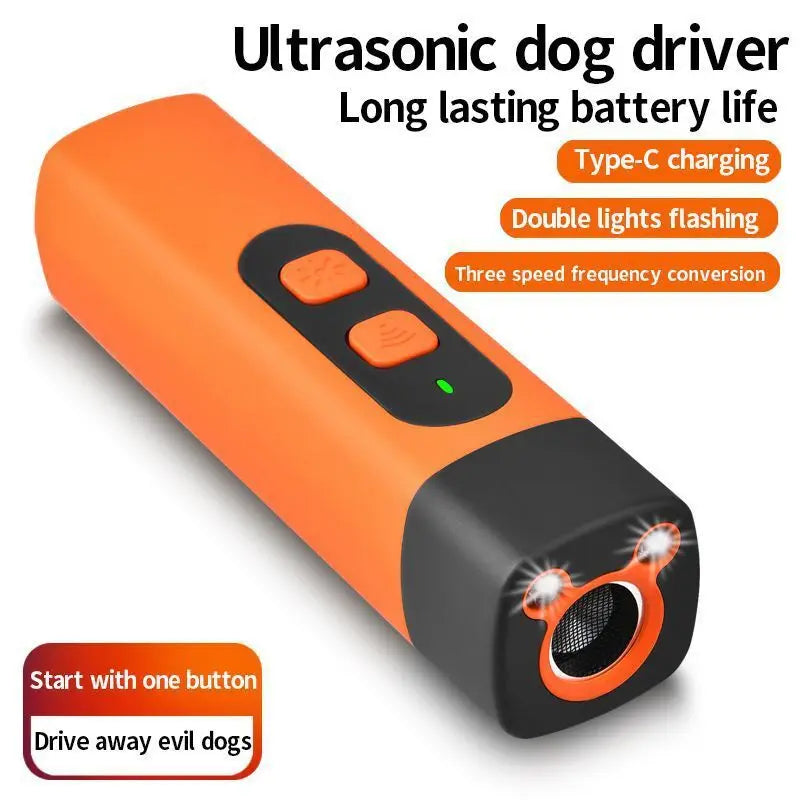 🐾 PawsyTech™ Ultrasone Hondenverjager met LED lampje.