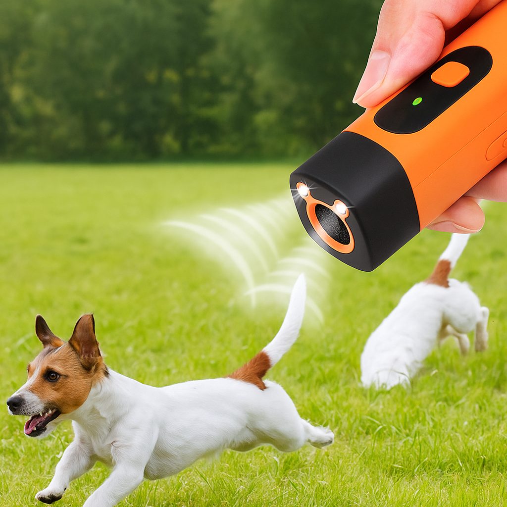 🐾 PawsyTech™ Ultrasone Hondenverjager met LED lampje.