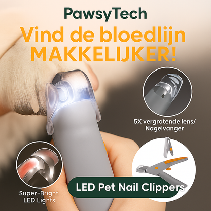 ✂️ LED Huisdier Nagelknipper  Veilig & Makkelijker Nagels Knippen