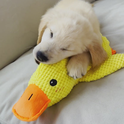 🐶 PawsyTech™ TroostEend Kalmerende Knuffel